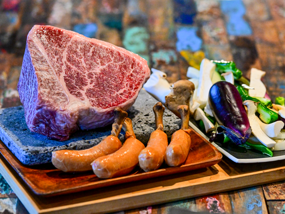 オリーブ牛ステーキBBQ