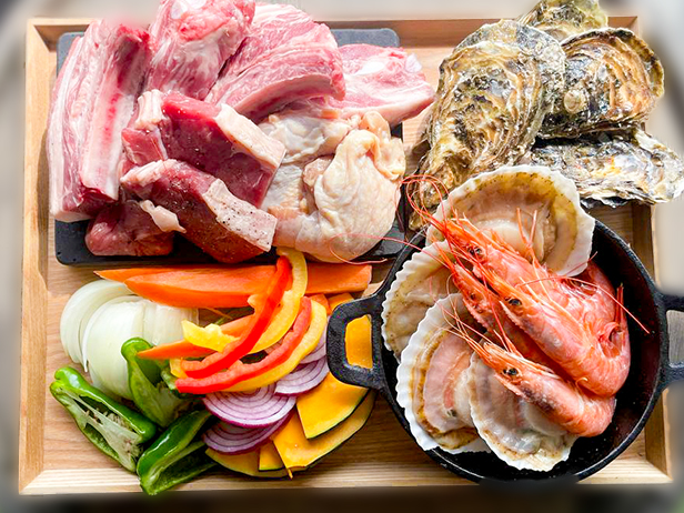 Hemingway江ノ島のプレミアムBBQ